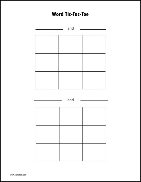 Engaging Sight Word Tic-Tac-Toe worksheet for kindergarten students to enhance reading skills