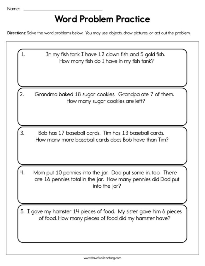 Bug Out on Word Problems: Kindergarten Time and Money Practice 15 Kindergarten worksheet with basic subtraction word problems about time and money