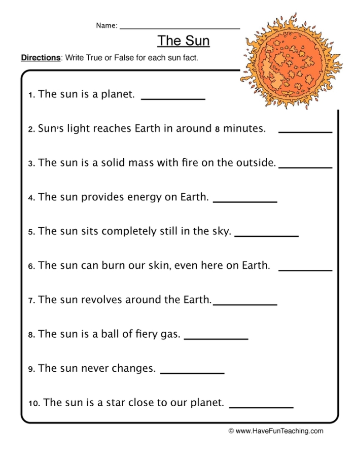 Colorful Learn About the Sun! worksheet designed for young learners to explore the sun's importance Kindergarten worksheet featuring a bright sun for learning about the sun and its role