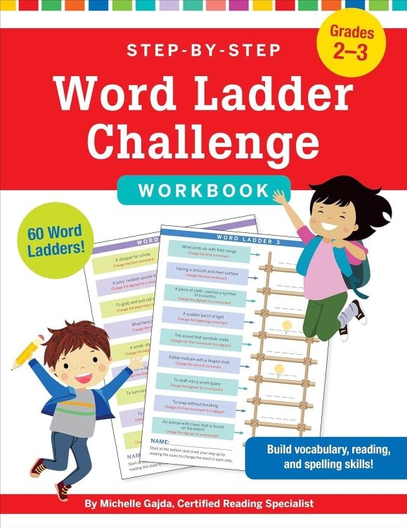 Engage young learners with this phonics Word Ladder Challenge in geography for grade K students Kindergarten geography Word Ladder Challenge worksheet transforming CAT to DOG step by step