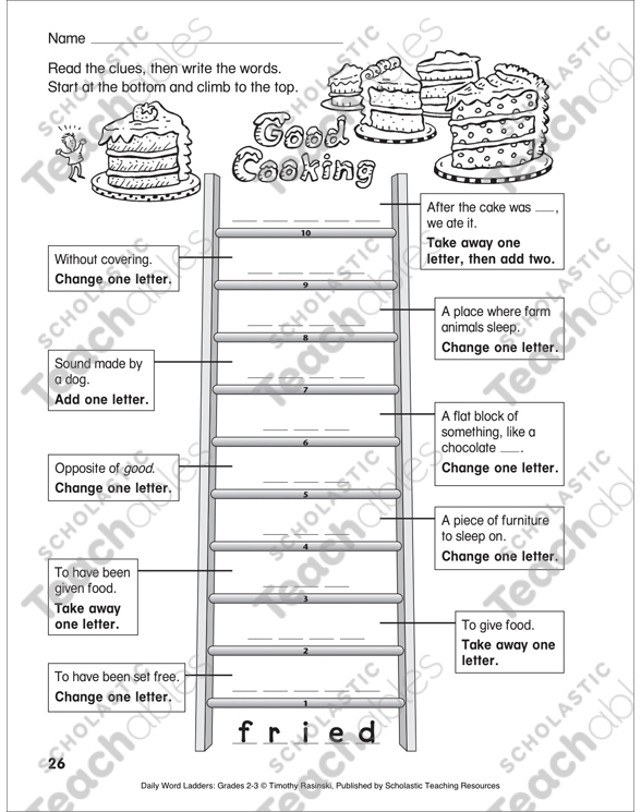 Phonics Word Ladder Challenge worksheet for young learners changing CAT into DOG Kindergarten geography word ladder worksheet transforming CAT to DOG step by step