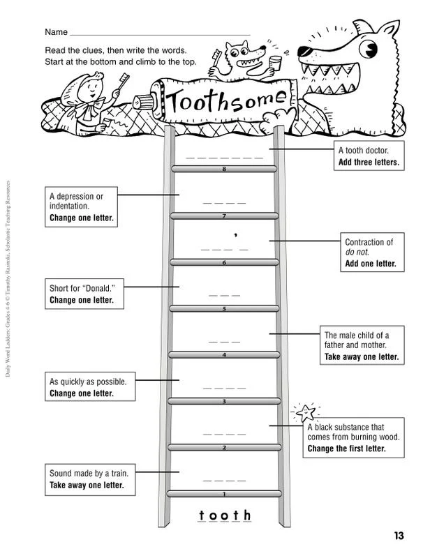 Phonics word ladder puzzle for young learners in geography category worksheet 18 Kindergarten geography Word Ladder Challenge worksheet showing how to change CAT to DOG step by step