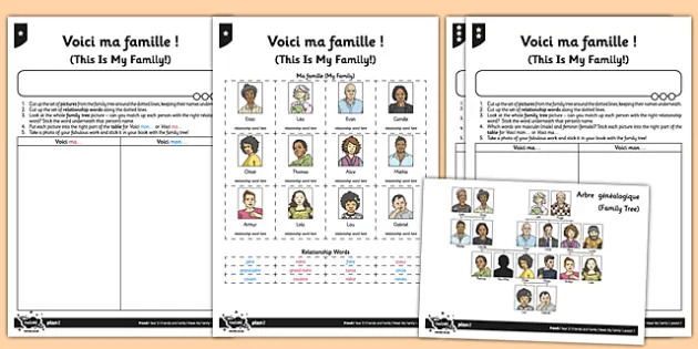 Worksheet showcasing "la" and "el" usage in Spanish for fourth graders