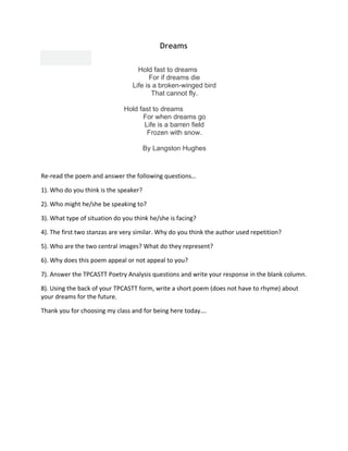 Subtraction worksheet for Fourth Grade Children engage with the Historical Heroes worksheet featuring Langston Hughes, focusing on subtraction skills. Educational resource for fourth graders highlighting the life and work of poet Langston Hughes.
