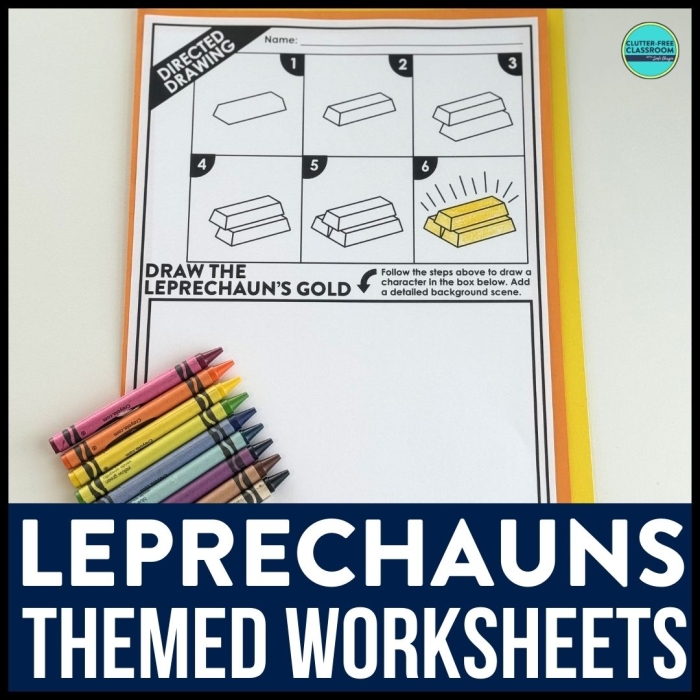Leprechaun Coin Toss worksheet for first graders featuring a fun penny toss game for St. Patrick's Day