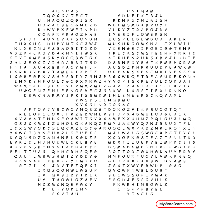 Fun St. Patrick's Day activity for finding hidden words Leprechaun-themed word search worksheet for first graders focusing on decimals