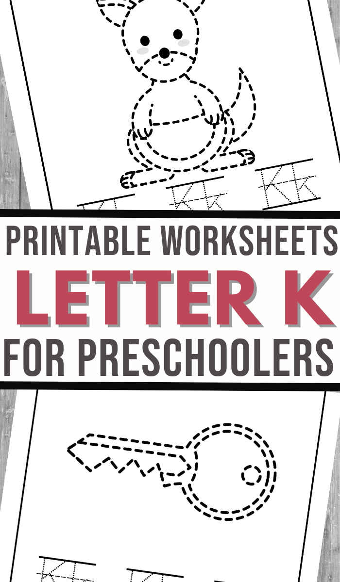 Engaging letter K practice worksheet for early learners in Earth and Space Science Preschool worksheet focused on the letter K with writing and coloring activities
