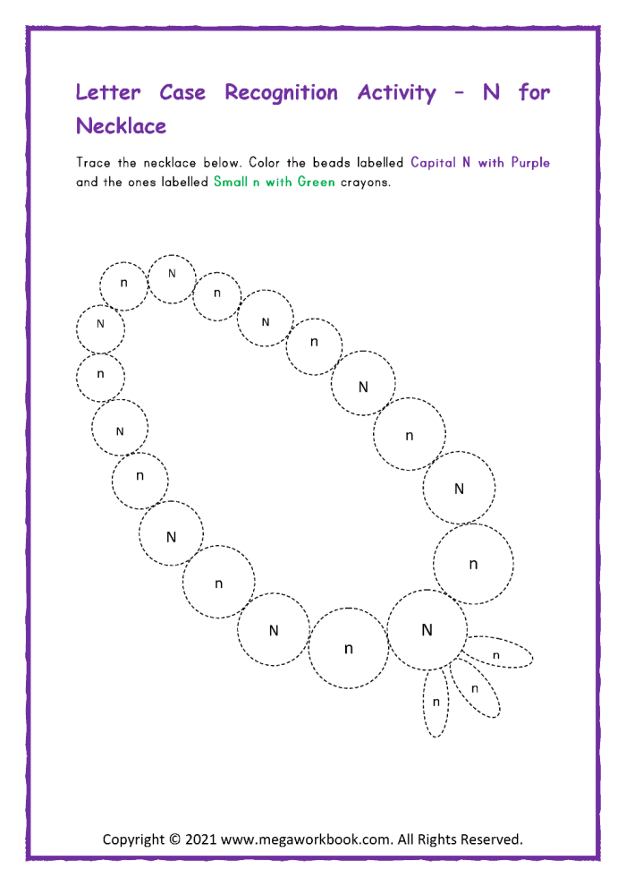 Engaging N Is For worksheet designed for Pre-K alphabet and sound practice fun Preschool worksheet featuring the letter N with coloring activities for early reading skills