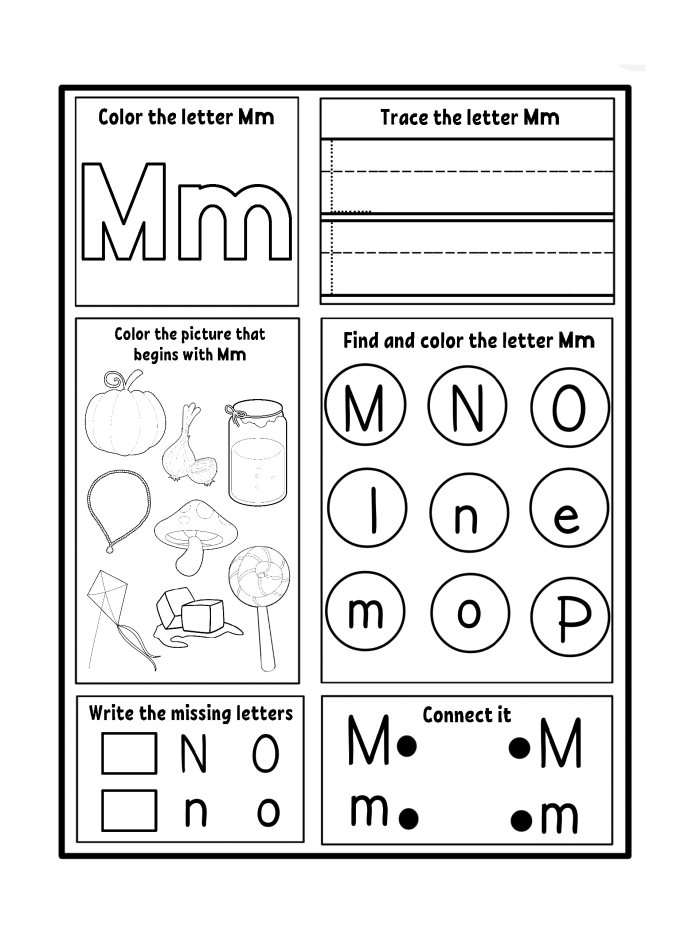 Get Ready for Reading letter N activity for preschool division students, image 13 Preschool worksheet focused on the letter N to help early learners practice recognition