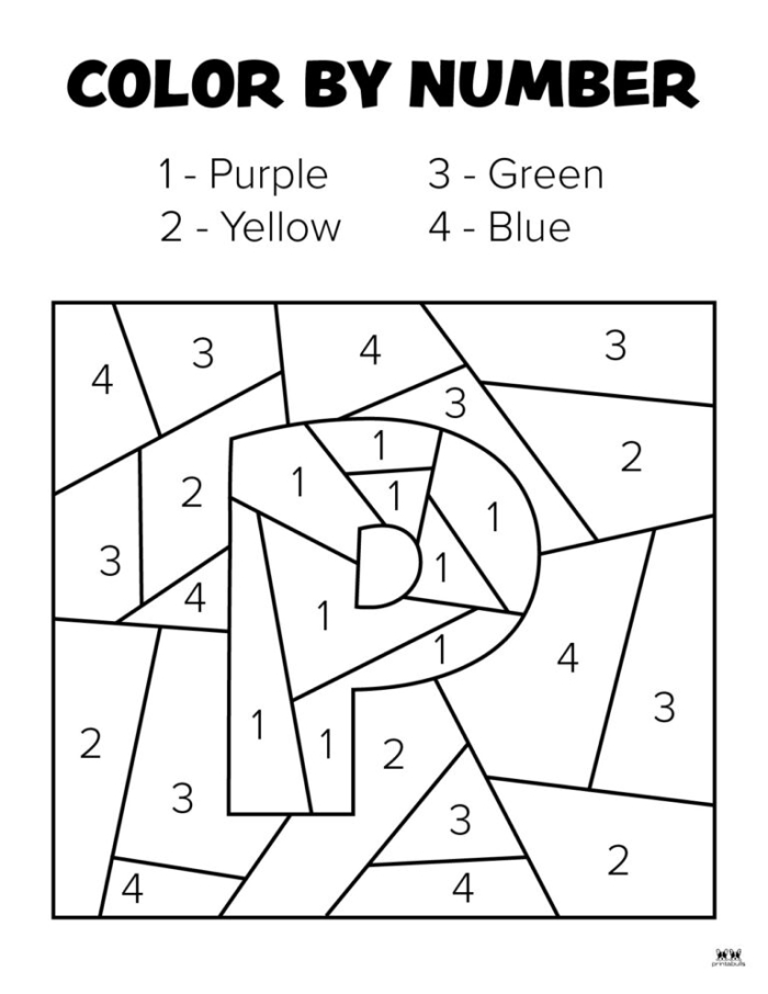 Letter P Get Ready for Reading Worksheets