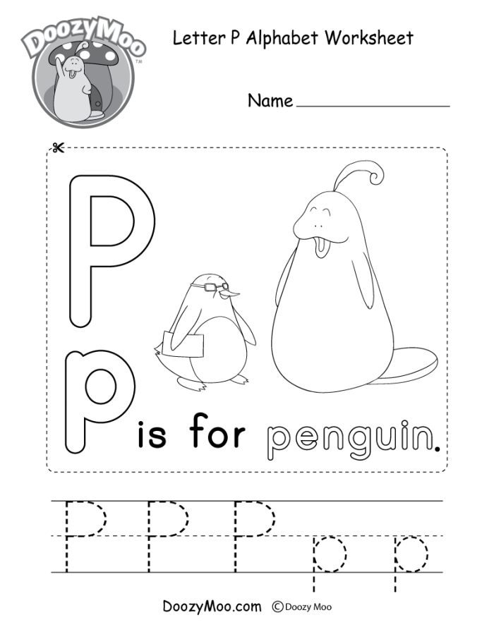 Colorful P Is For... worksheet designed for preschool geometry and alphabet practice Preschool worksheet featuring the letter P with fun coloring activities for early learners