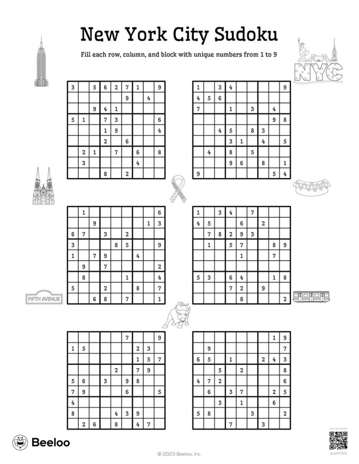 Third grade cheesy Sudoku worksheet featuring cheese illustrations to solve using logic
