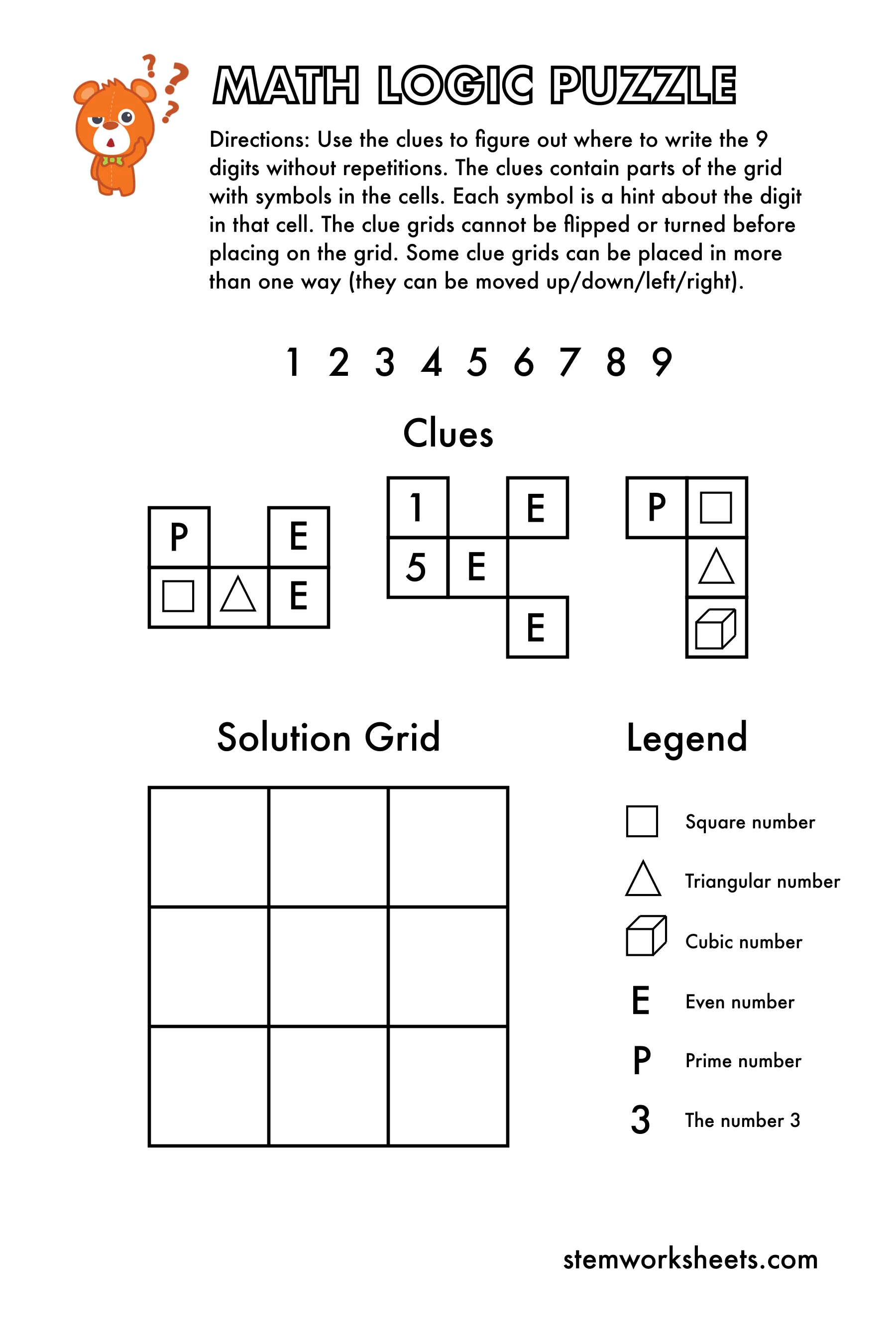 Carnival Conundrum Logic Puzzle worksheet for middle grades with clues and grid number 19 Sixth grade students solving Carnival Conundrum logic puzzle matching rides, snacks, and leftover tickets