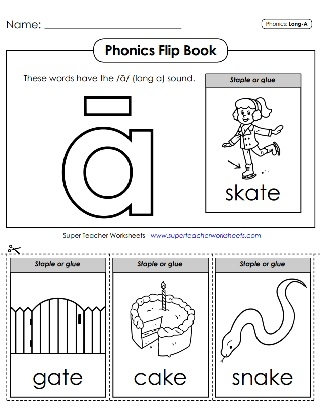 Long A word rhymes activity worksheet designed for young readers with a fun train illustration First Grade Long A Rhymes worksheet featuring a train theme for reading and writing practice