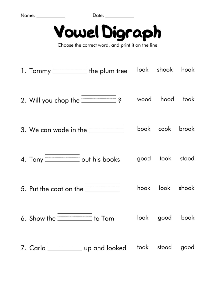 Engaging long E vowel digraph activity worksheet for young learners number 17 First Grade Roll a Word worksheet focusing on long E vowel digraphs for word-building practice