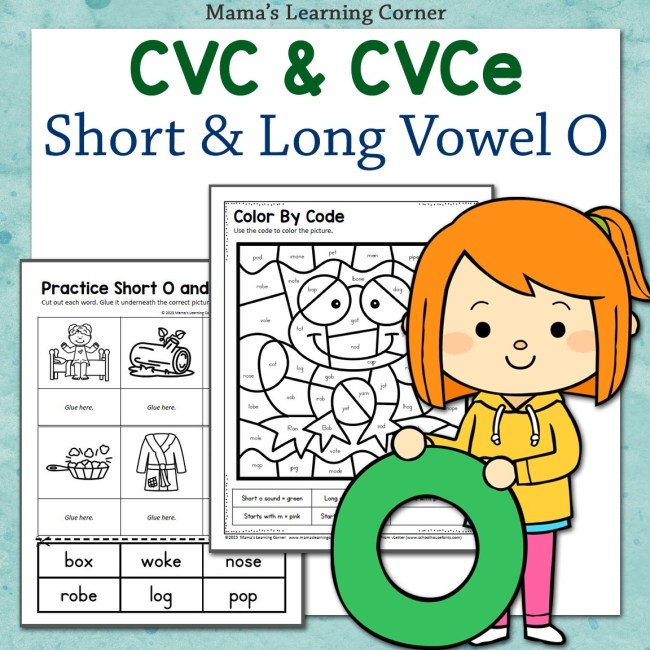 Second grade spelling worksheet focusing on long O vowel sounds and word patterns with pictures