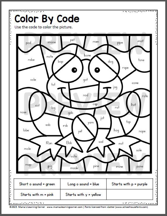 Second grade spelling worksheet focused on long O vowel sounds with picture clues