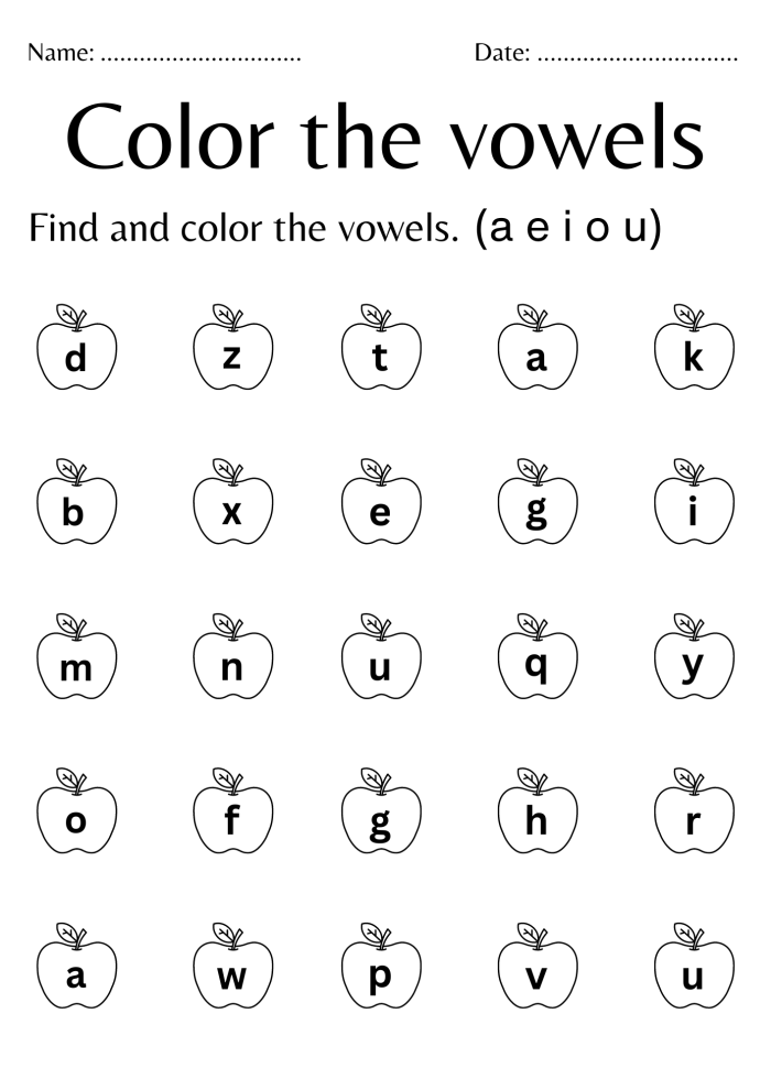 Worksheet for practicing long U words with pictures and matching activities for first graders