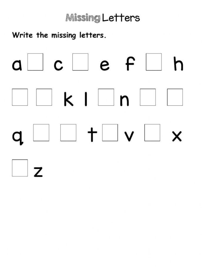 Time and Money worksheet for Pre-K Worksheet featuring the "Make a Word" activity for missing letters, designed for Pre-K students. Engaging educational resource for practicing word formation and writing skills.