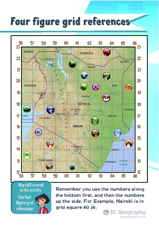 Map Scales worksheet for mastering map reading skills in fourth grade learners Fourth Grade Map Scales worksheet helping students understand geographic distances