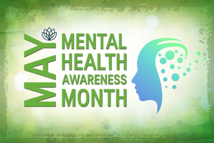 Sixth grade Earth and Space Science worksheet on Mental Health Awareness Month with reflective questions for May