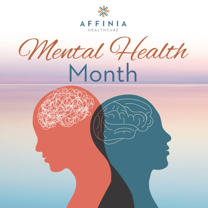 Sixth grade worksheet on Mental Health Awareness Month with reflection questions and background info