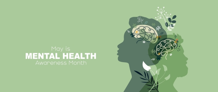 Sixth grade worksheet on Mental Health Awareness Month with reflective questions for May