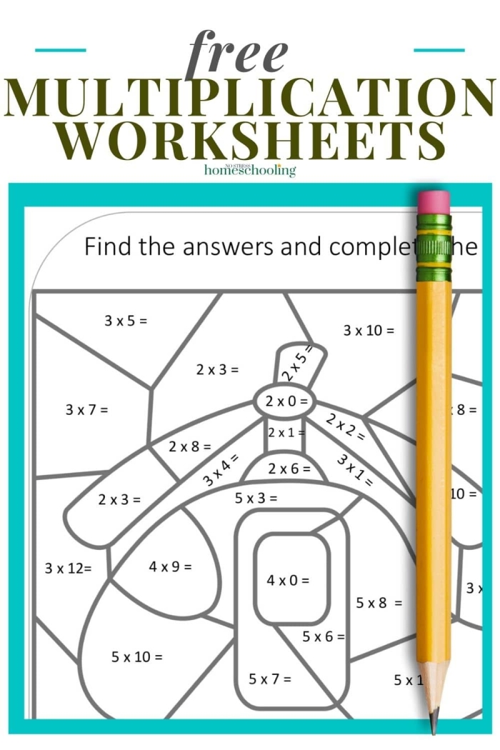 Merchandise Multiplication worksheet for fourth graders featuring real-life word problems