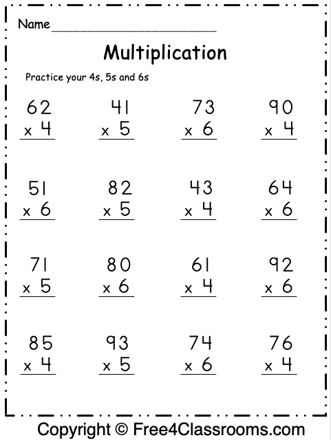Practice your multiplication skills with this times tables 5s sheet number 19 Third grade times tables worksheet focused on multiplying by 5