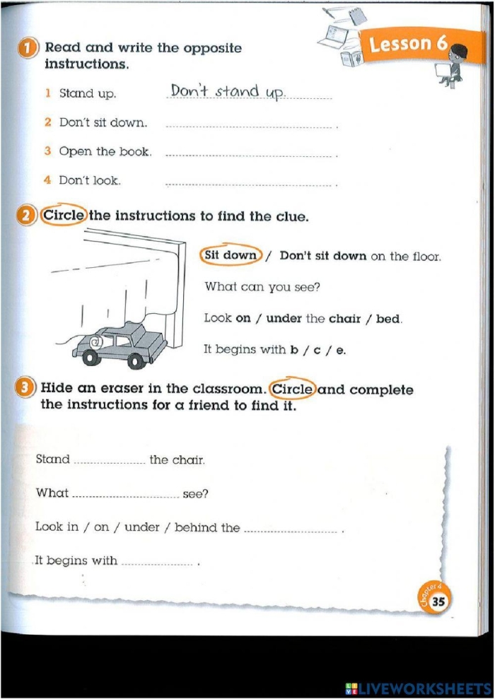 Complete the Mystery Reading Comprehension Activity for Grade 4 Learners Fourth grade student completing a mystery story worksheet by reading clues and writing their own ending conclusion