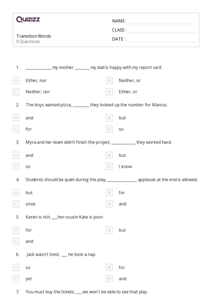 Worksheet featuring narrative transition words in the ugly duckling story for second graders