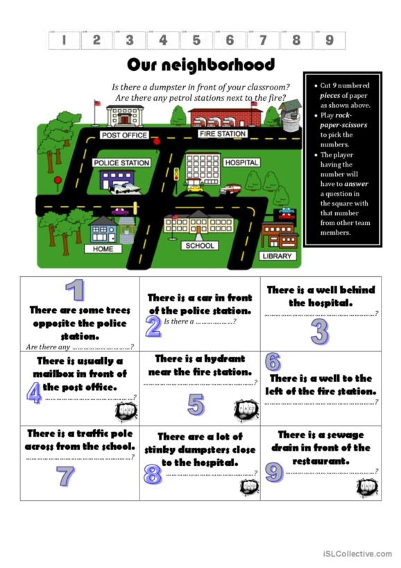 Engaging phonics exercise for practicing parts of speech in a fun way Neighborhood Nouns worksheet for second graders focusing on common nouns