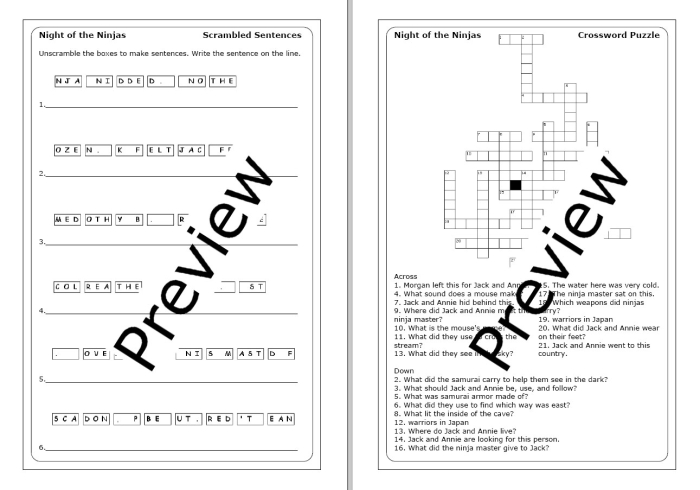 Worksheet 15: Ninja challenges for practicing double-digit math skills Second grade ninja-themed worksheet featuring word problems on addition and subtraction