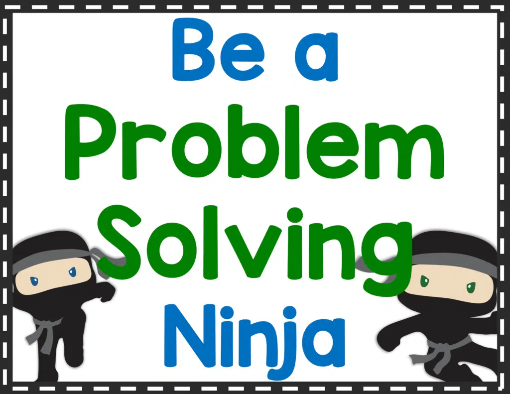 Challenging double-digit math problems with a ninja twist for young learners on worksheet 12 Second Grade ninja-themed worksheet featuring word problems in addition and subtraction