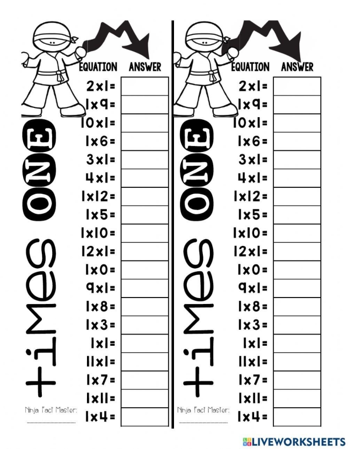 Ninja-themed worksheet for challenging math skills in grade two students Second Grade double-digit addition and subtraction word problems featuring ninjas