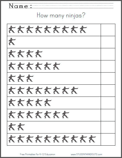 Challenging Word Problems with Ninjas worksheet for second graders, image 23 Second grade ninja-themed worksheet featuring double-digit addition and subtraction word problems