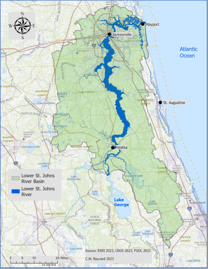 Worksheet for fourth graders focused on nonfiction comprehension about the St. Johns River in Florida. Nonfiction Comprehension Worksheet: St. Johns River, Florida for Grade 4