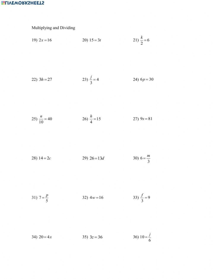 Colorful one-step equations worksheet designed for engaging algebra practice in a game format. Fun learning activity for kids to master basic algebra concepts while enjoying themselves.
