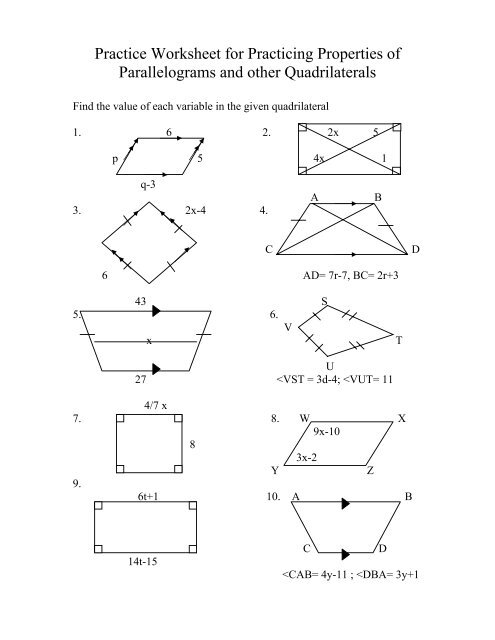 Identifying parallelograms activity sheet for third graders with a hidden word coloring challenge Third grade worksheet featuring shapes where students identify and color parallelograms to reveal a secret word