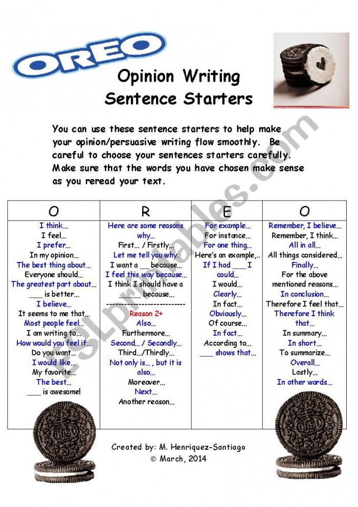 Fifth Grade Reading: Persuasive Writing Sentence Frames Template Page 15 Fifteenth worksheet page showing sentence frames to support persuasive essay writing for fifth graders
