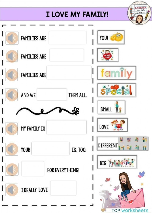 Interactive poem building activity using the -er, -ir, -ur family for second graders Second grade Earth and Space Science phonics worksheet featuring a poem with -er, -ir, and -ur words