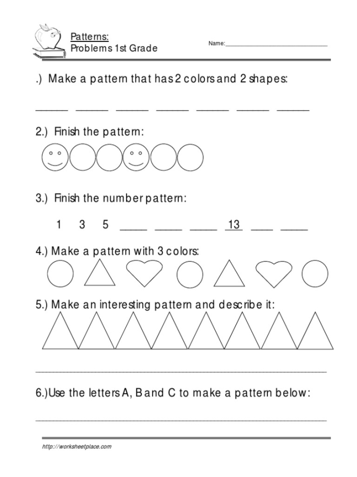Word Patterns in Sentences Level 1 worksheet for third grade phonics skill building 11 Third grade phonics worksheet focusing on word patterns in sentences for grammar practice