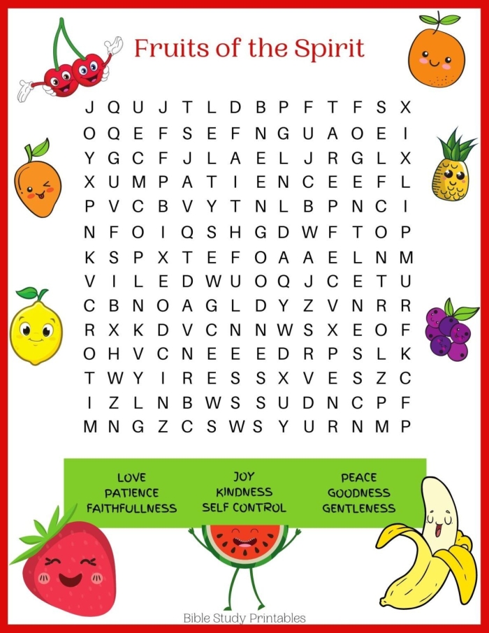 Engaging Picture Crossword: Fruit! worksheet for first graders Colorful fruit-themed crossword puzzle for kids to enhance their spelling skills