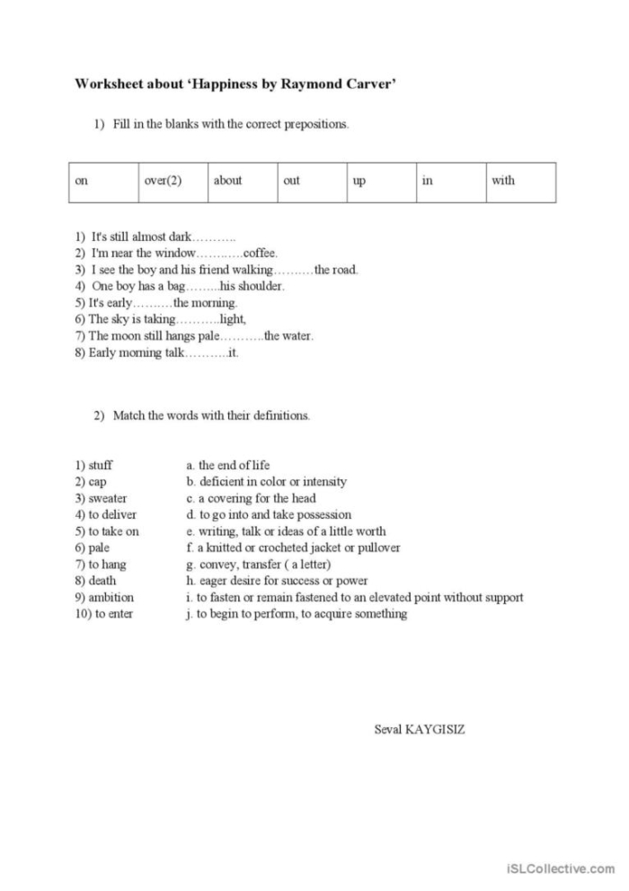 First Grade student working on the What's Up with This Poem worksheet analyzing poem structure