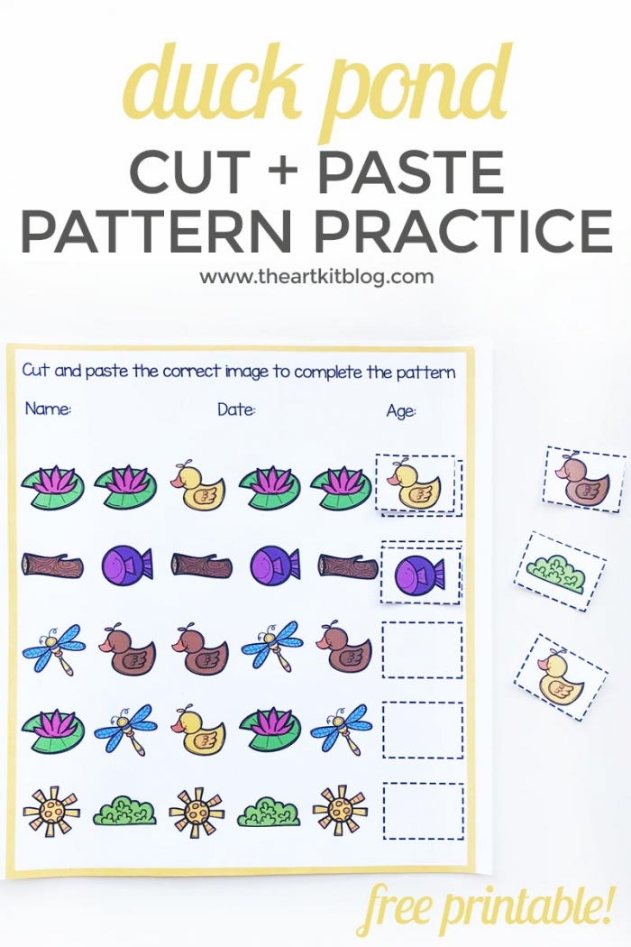 Colorful pop-up playground elements for a first-grade reading activity