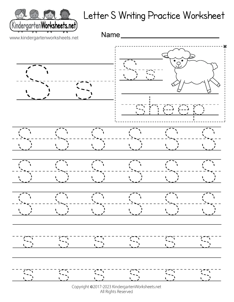 S Is For... engaging worksheet designed for Pre-K rhyming practice Worksheet featuring fun activities for preschoolers to learn the letter S and its sounds