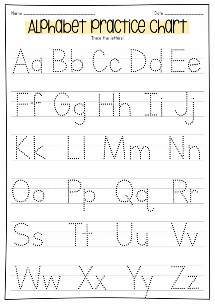 Alphabet Practice Worksheet: Letter S for Preschoolers Tracing and writing activities focused on the letter S for Pre-K students