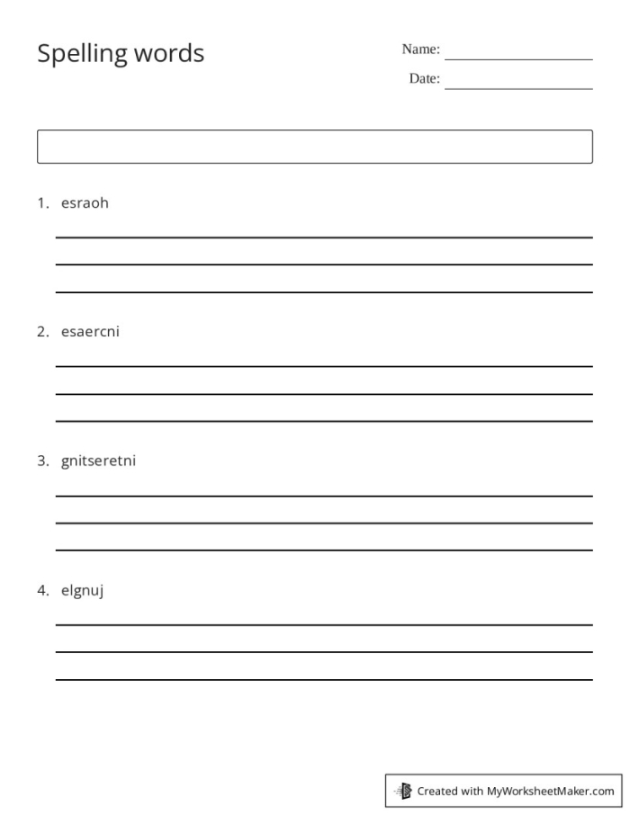 Can You Spell That? worksheet for early measurement skills Worksheet for assessing spelling abilities in Pre-K students
