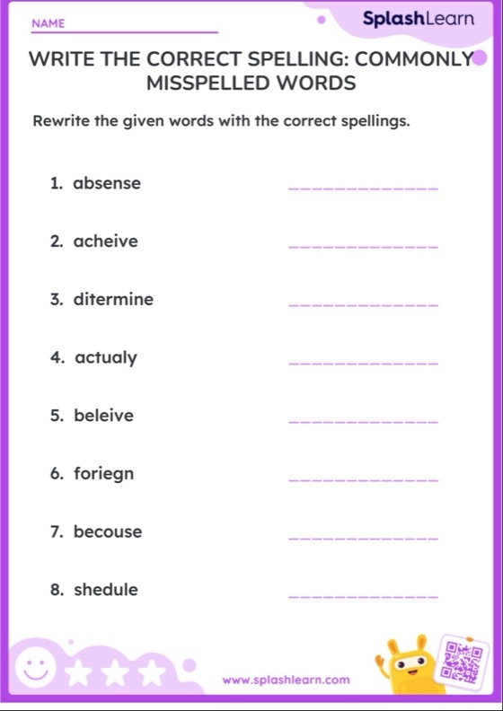 Engaging spelling assessment activity for young learners in measurement category Worksheet for assessing spelling skills titled "Can You Spell That?" for Pre-K students