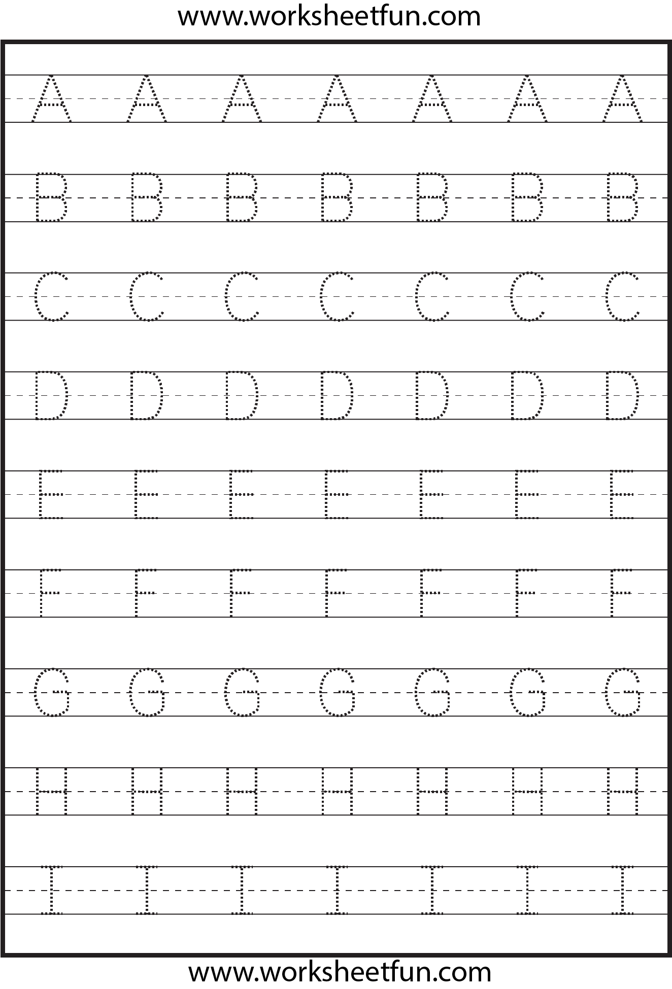 Worksheet for Pre-K students to locate uppercase S's with a sloth character